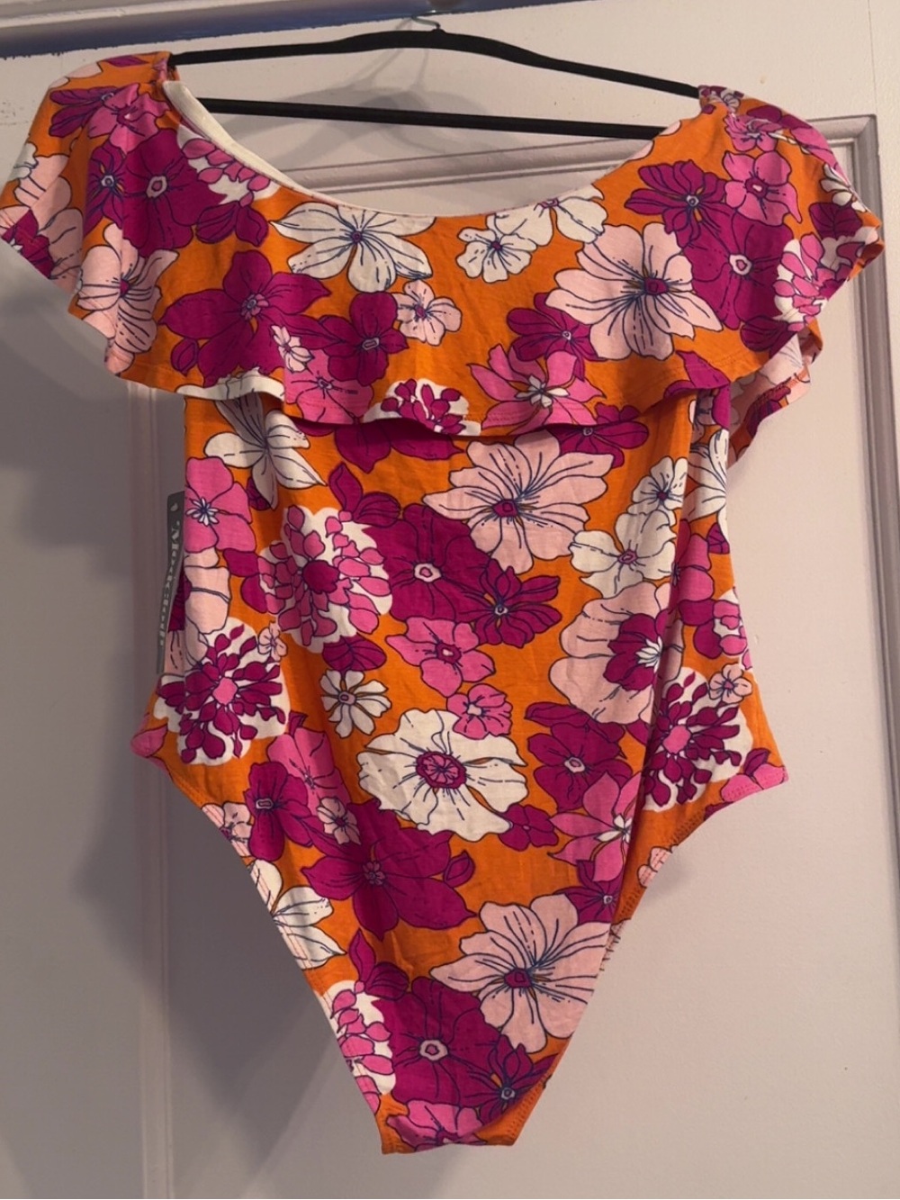 ModCloth Tropical Floral Bodysuit